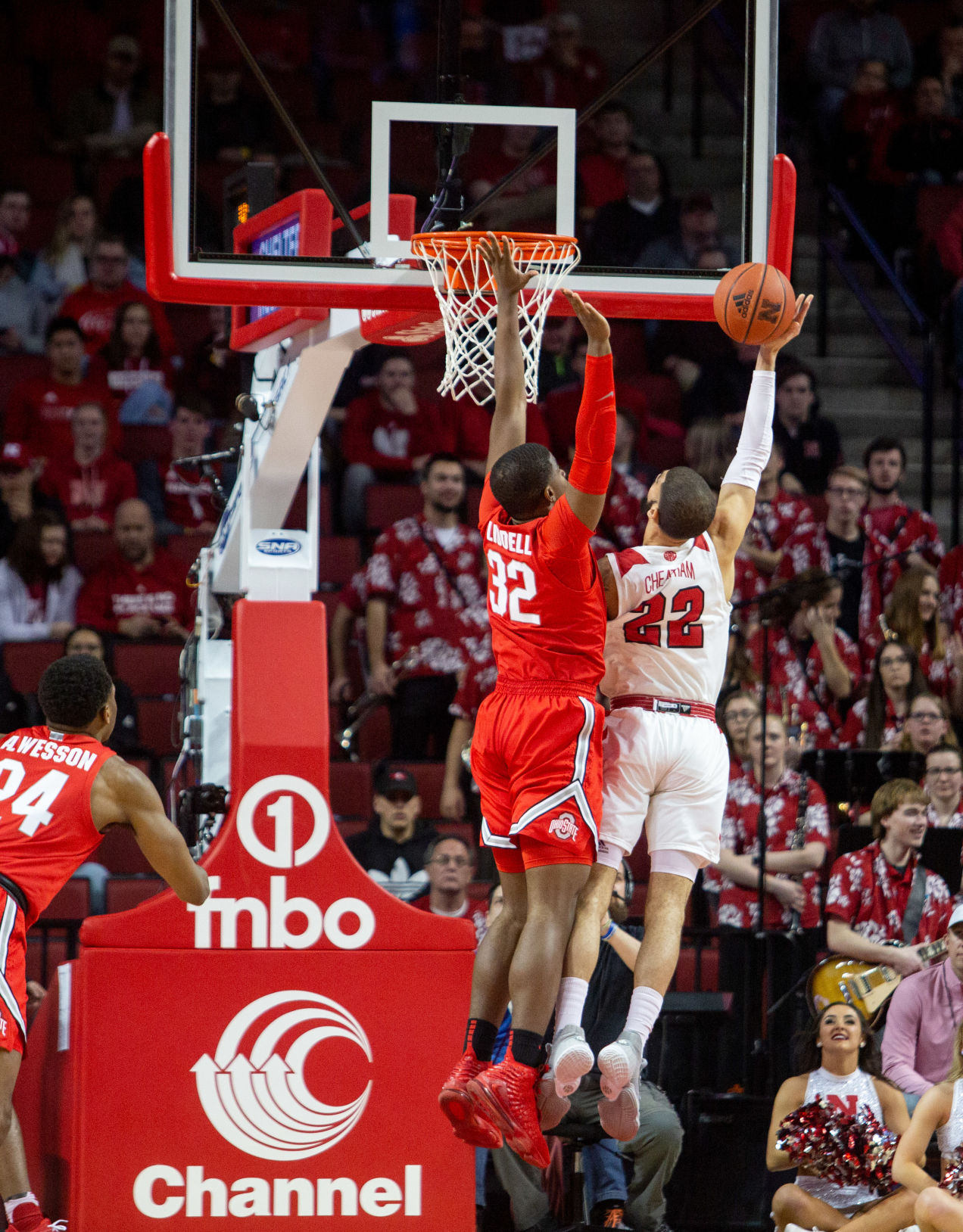 Nebraska Basketball vs. Ohio State Photo No. 2